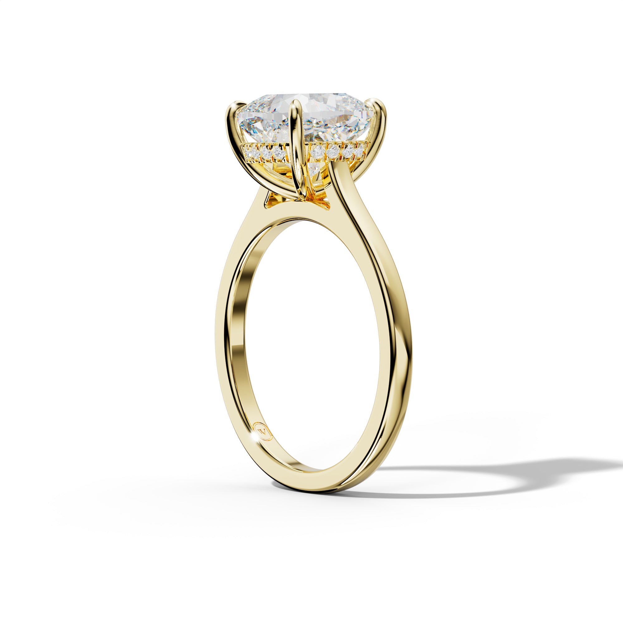 Lilly Cushion Diamond Engagement Ring